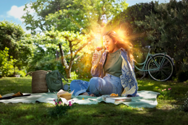 Ad ad from Eat4Change to promote plant-based diets